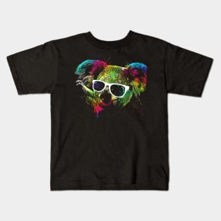 Technicolor Koala Kids T-Shirt